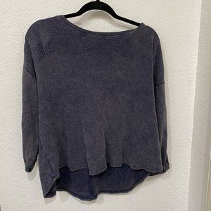 Waffle Knit Top
